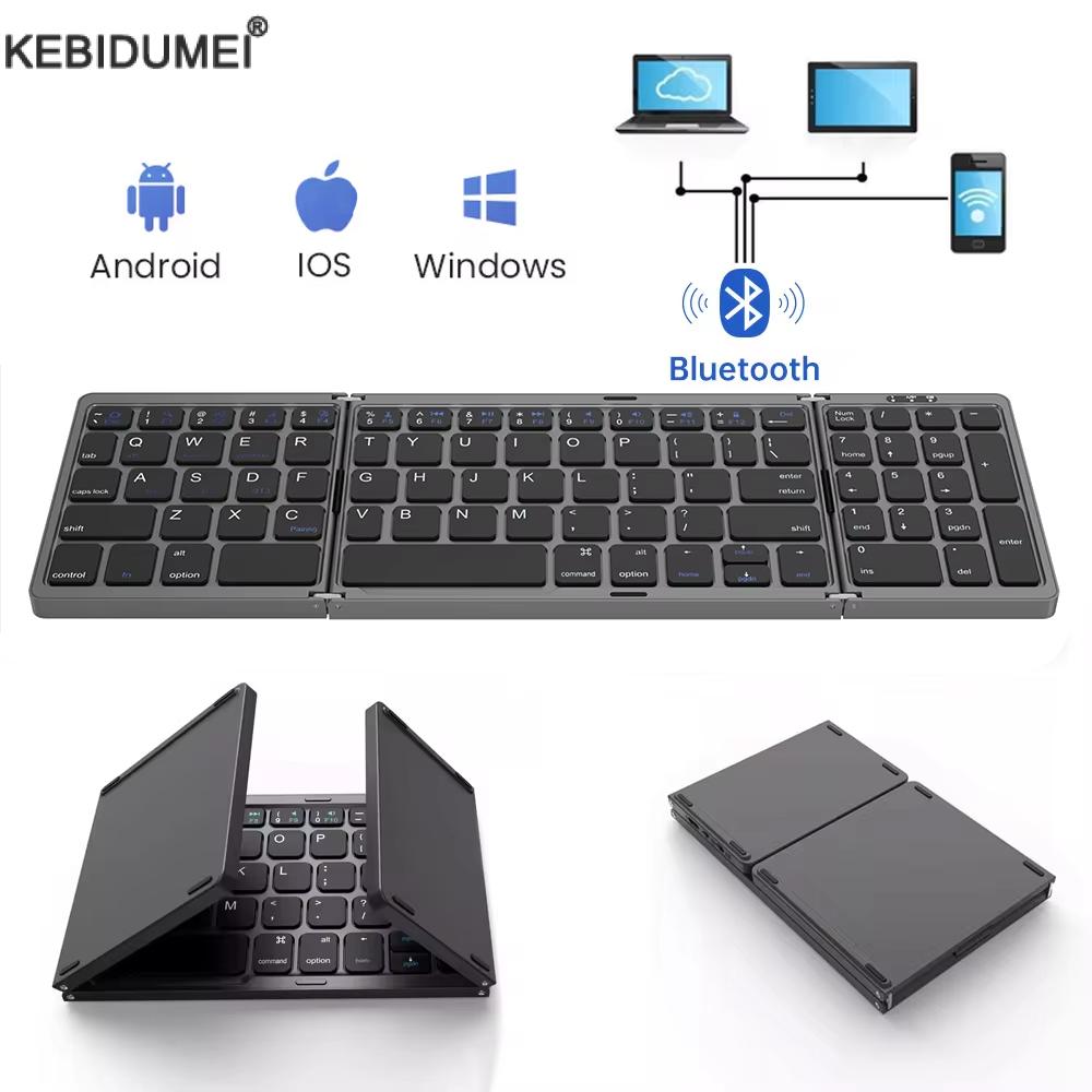 Gaming Keyboard Budget - Clavier Bluetooth sans fil pliable, clavier