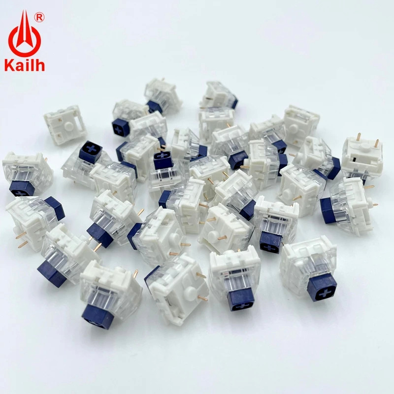 Keyboard Gaming Blue Switch - Kailh-Joli de clavier mécanique personnalisé, boîte
