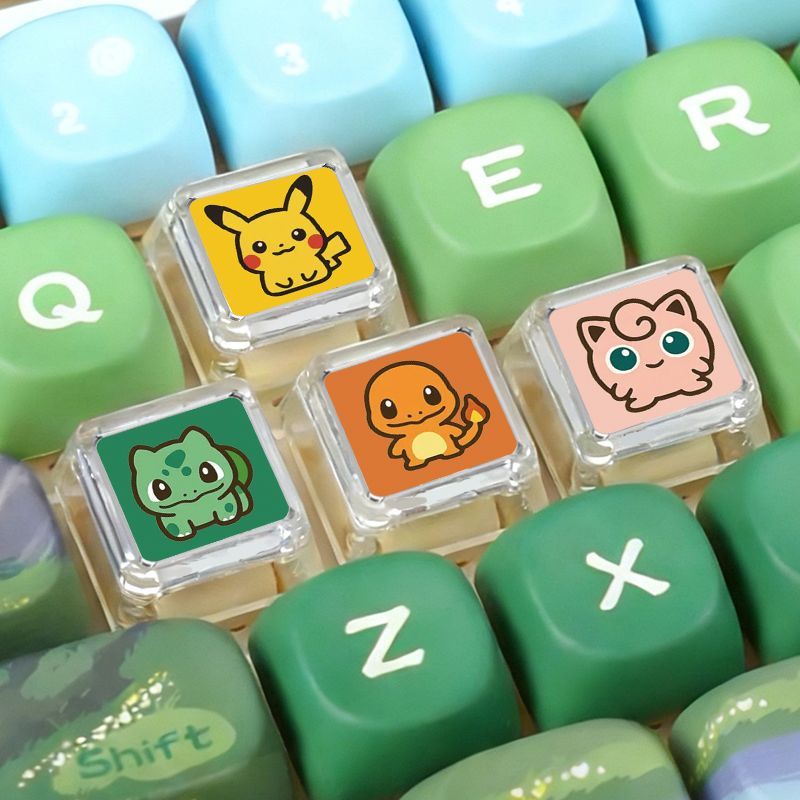 Gaming Keyboard Mechanical - Clavier mécanique Pokémon Cross Axle avec