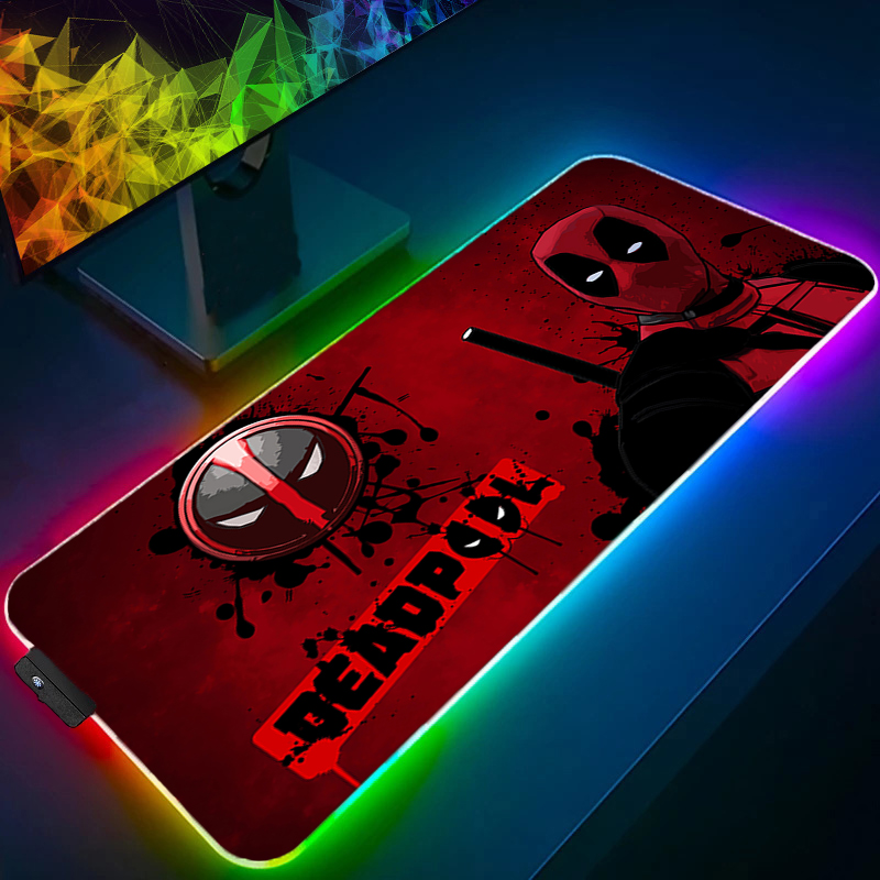 Gaming Keyboard Noise - LED tapis de souris jeu rétro-éclairage