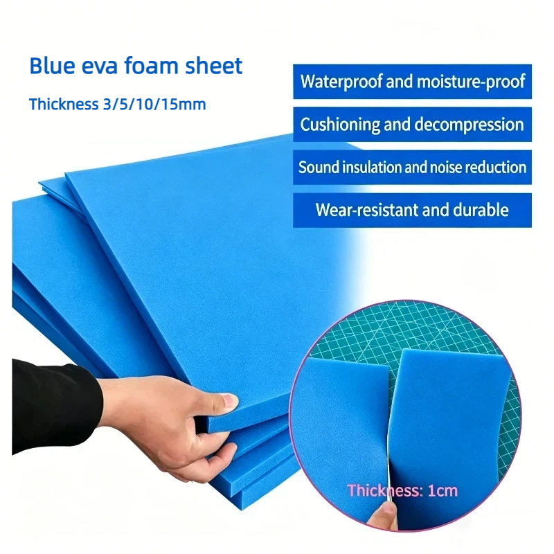 Pe Foam Sheet - Plaques de mousse EVA bleues de