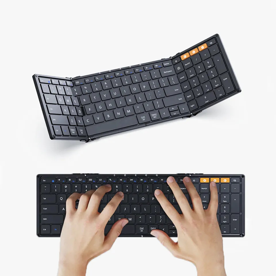 Gaming Keyboard Budget - Claviers pliants avec clavier numérique Bluetooth