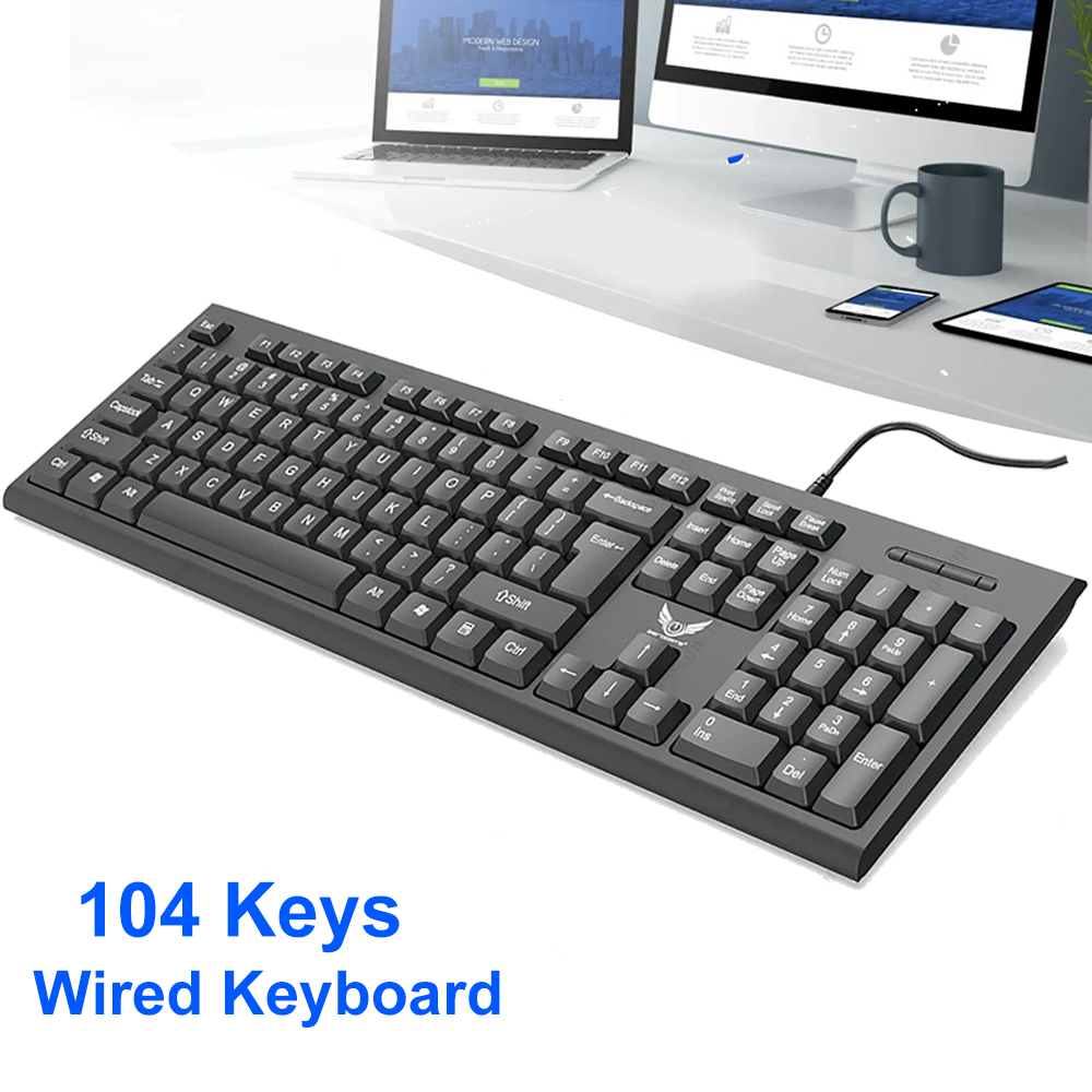 Gaming Keyboard Budget - 104 touches USB clavier filaire conception