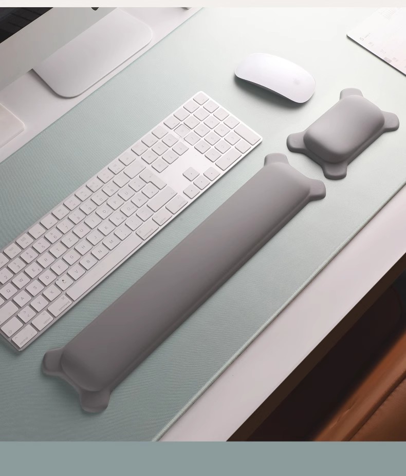Keyboard Mouse Bundle Gaming - Repose-poignet de souris en Silicone, repose-main