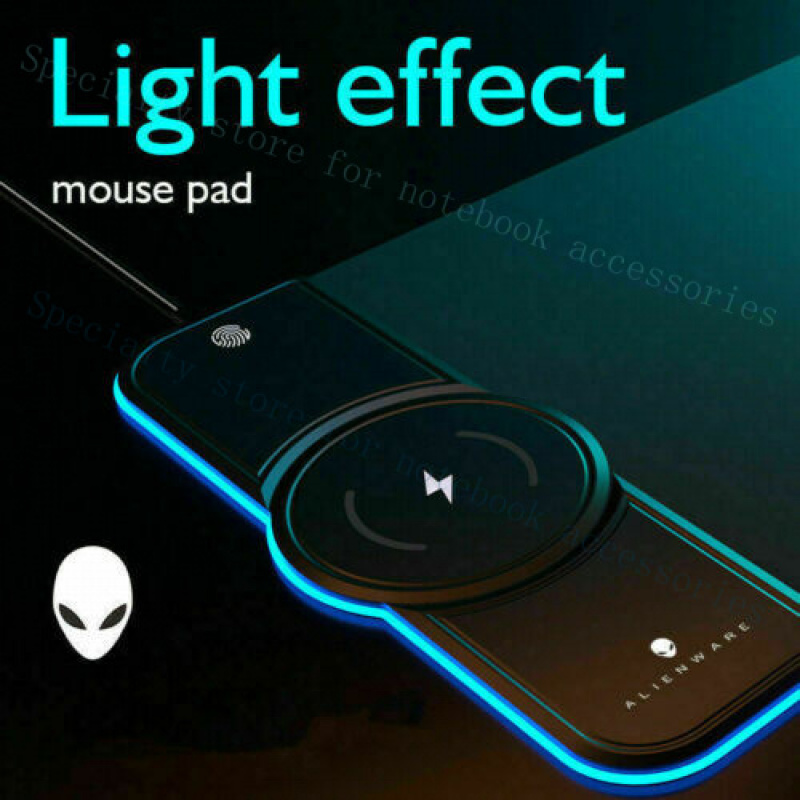 Gaming Keyboard Mouse Wireless - A + Alienware 15W Qi chargement