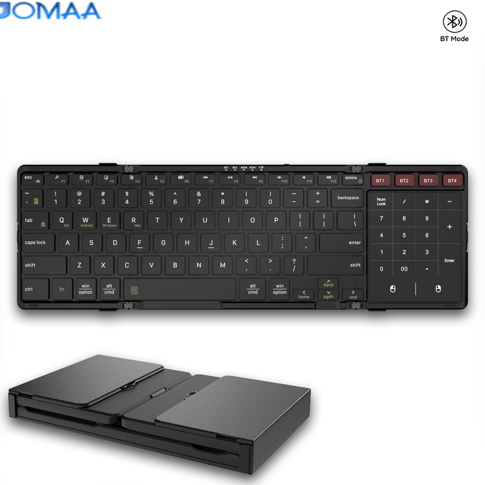 Gaming Keyboard Budget - Clavier Bluetooth pliable JOMAA avec pavé
