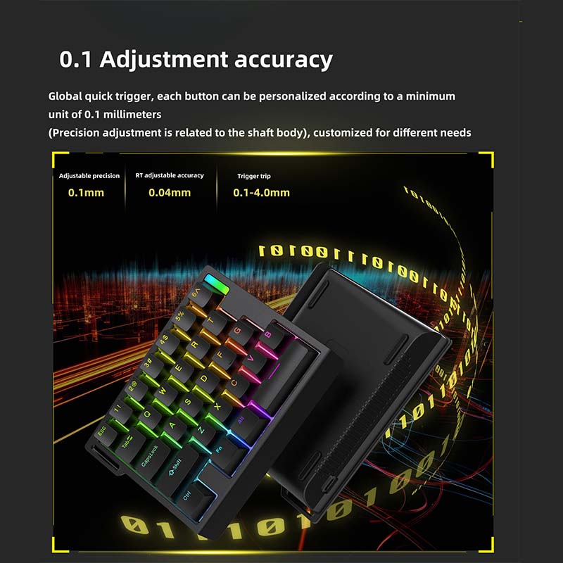 Clavier de jeu mécanique HE30, - Gaming Keyboard Mechanical avis et prix
