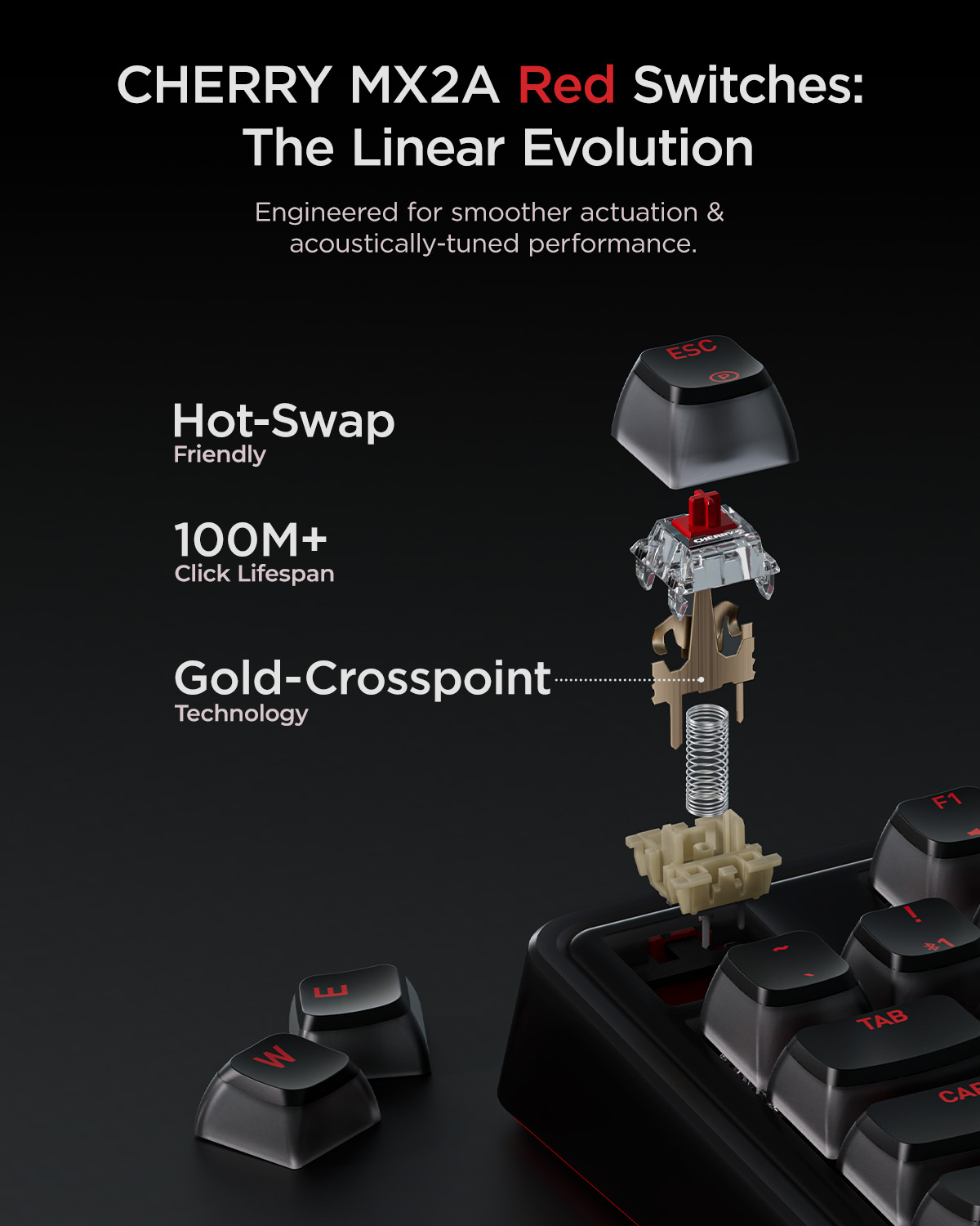 Clavier mécanique Wegear & Che - Gaming Keyboard Thocky avis et prix