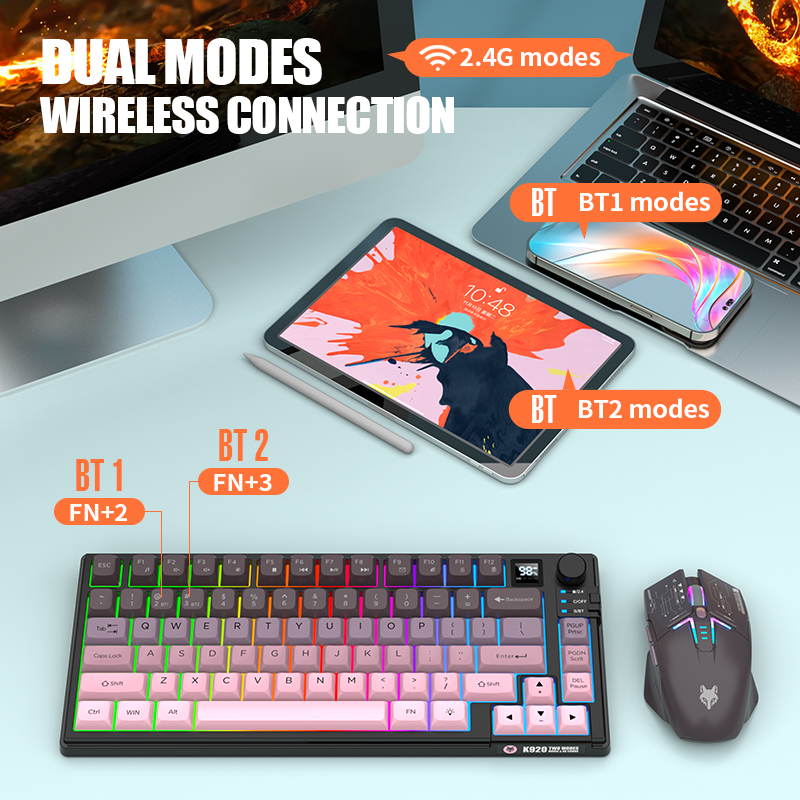 Combo clavier et souris de jeu - Gaming Keyboard Ergonomics avis et prix
