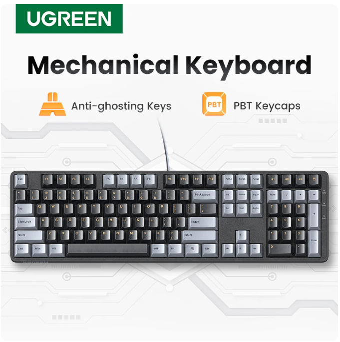 UGREEN clavier mécanique filai - Gaming Keyboard Mechanical avis et prix