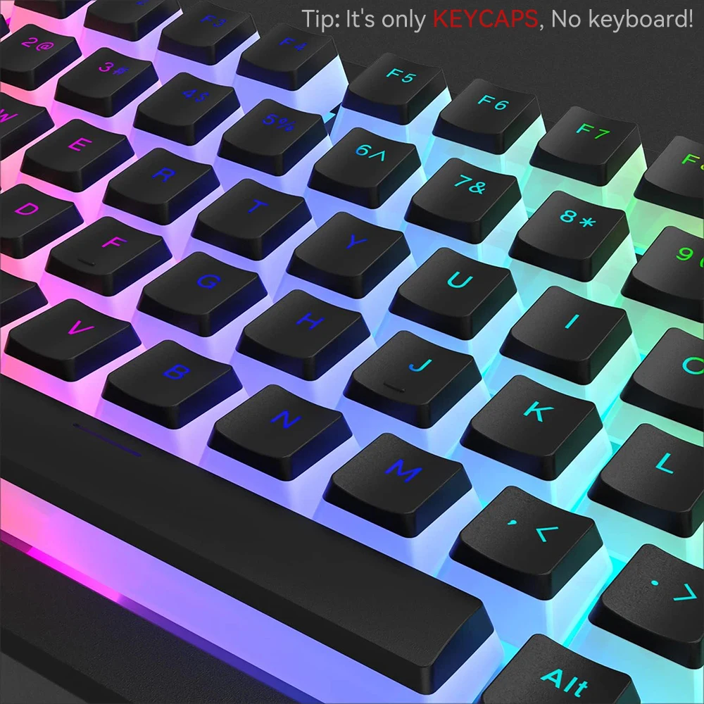 Nouveau Pudding PBT Keycaps 12 - Gaming Keyboard Budget avis et prix