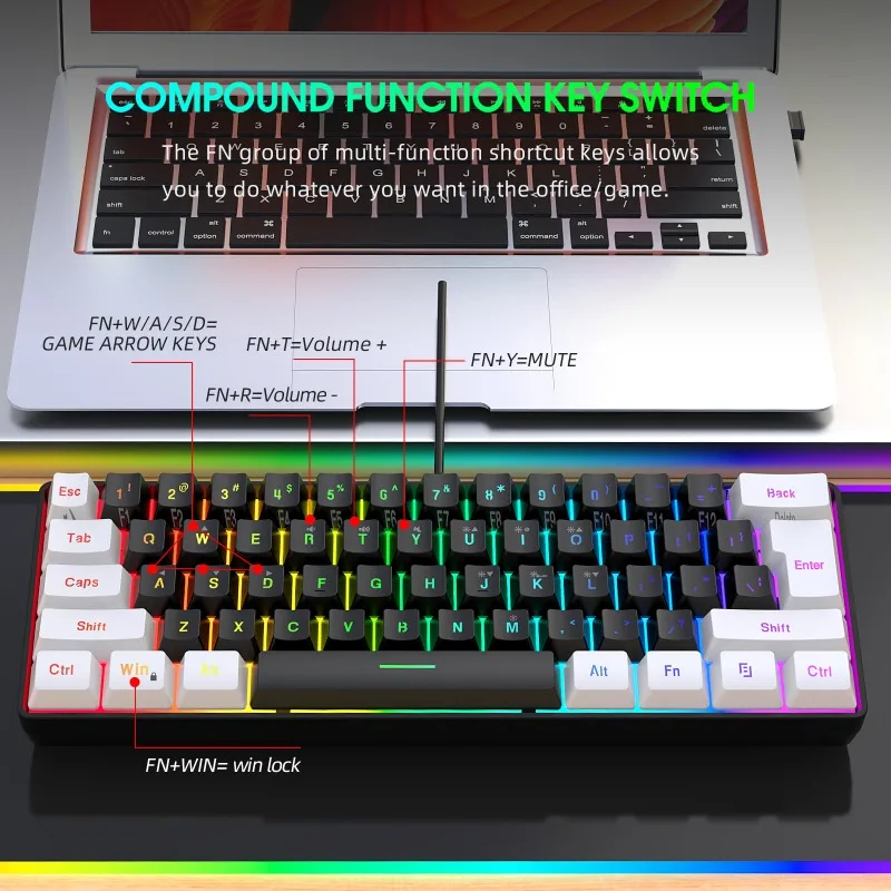 Kit Combo Clavier et Souris Ga - Gaming Keyboard Ergonomics avis et prix
