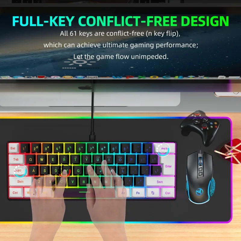 Kit Combo Clavier et Souris Ga - Gaming Keyboard Ergonomics avis et prix