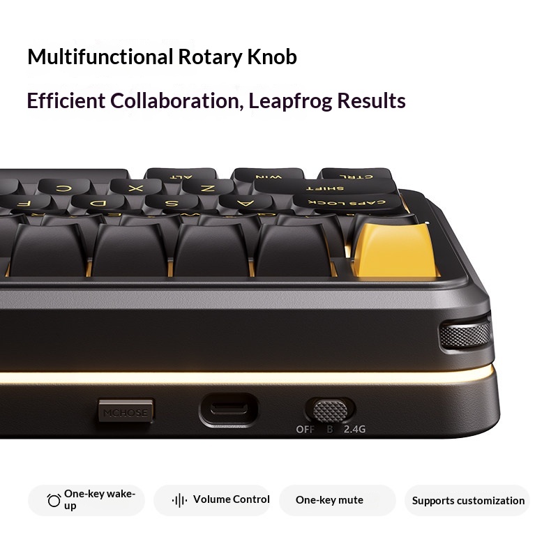 Clavier mécanique personnalisa - Gaming Keyboard Mechanical Wireless avis et prix