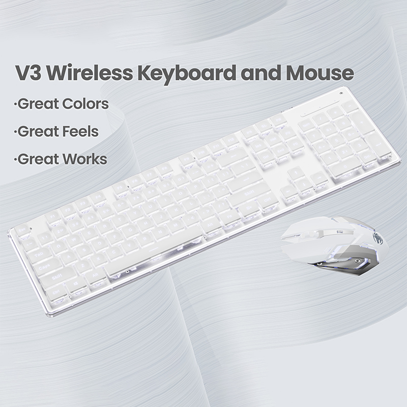EWEADN V3 ensemble clavier et  - Gaming Keyboard Mouse Wireless avis et prix