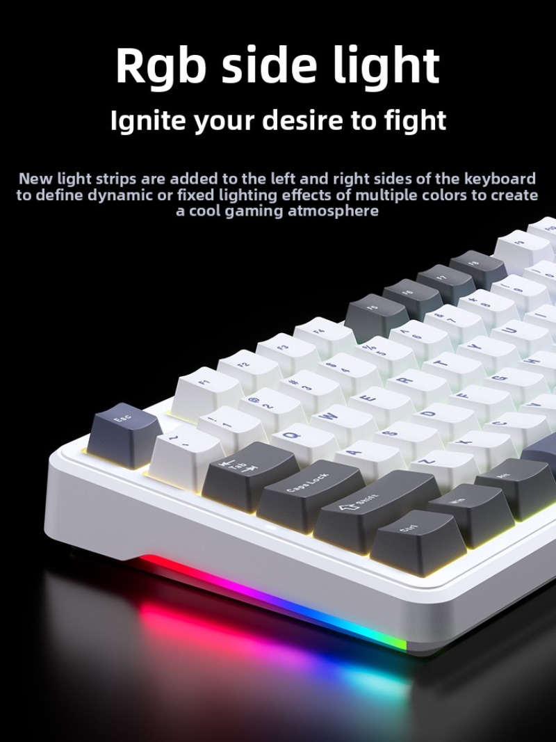 Clavier mécanique sans fil AUL - Gaming Keyboard Thocky avis et prix