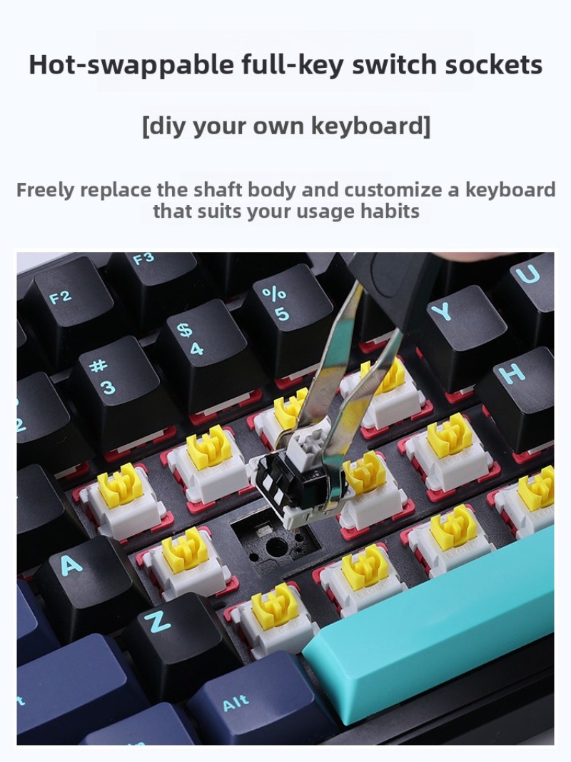 Clavier mécanique sans fil AUL - Gaming Keyboard Thocky avis et prix