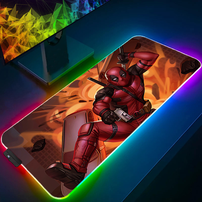 LED tapis de souris jeu rétro- - Gaming Keyboard Noise avis et prix