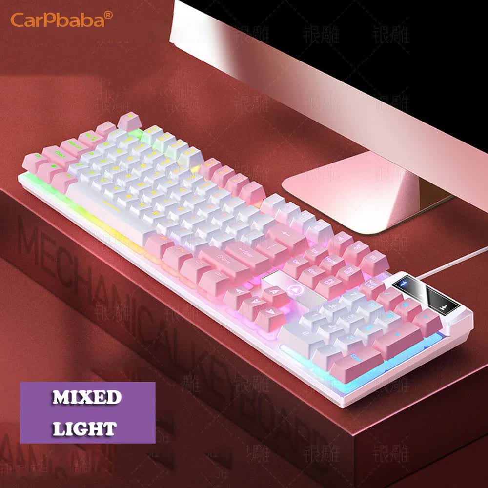 Carpbaba K500 104 touches USB  - Gaming Keyboard Budget avis et prix