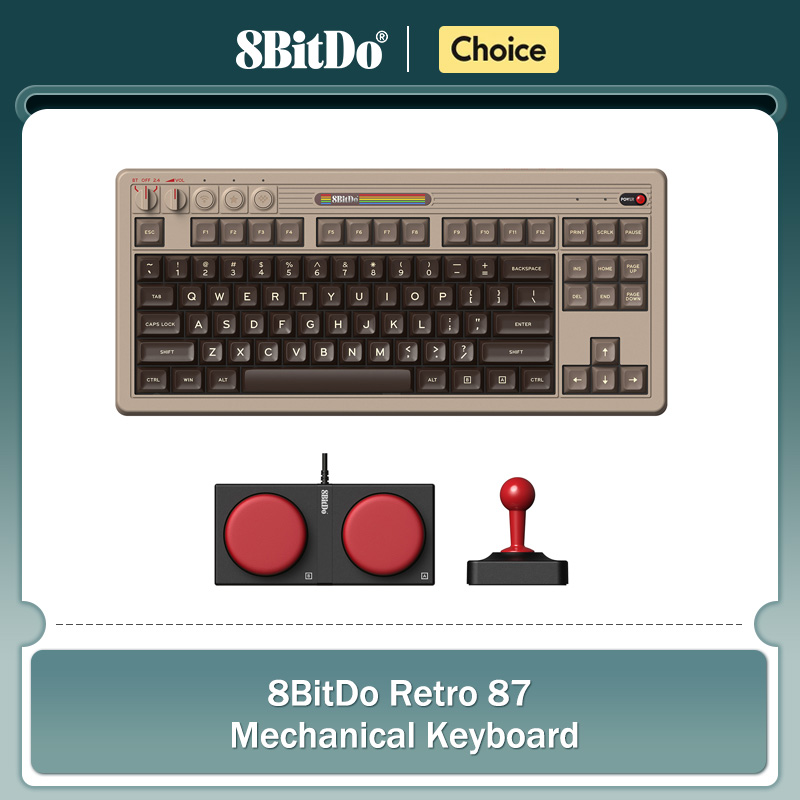 Clavier mécanique rétro 8BitDo - Gaming Keyboard Mechanical avis et prix