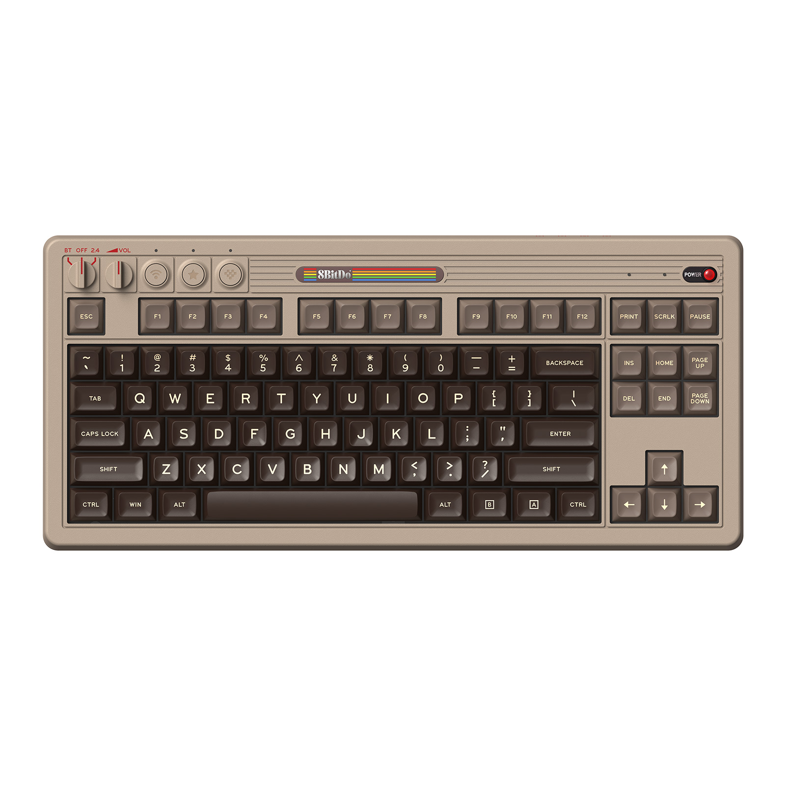 Clavier mécanique rétro 8BitDo - Gaming Keyboard Mechanical avis et prix