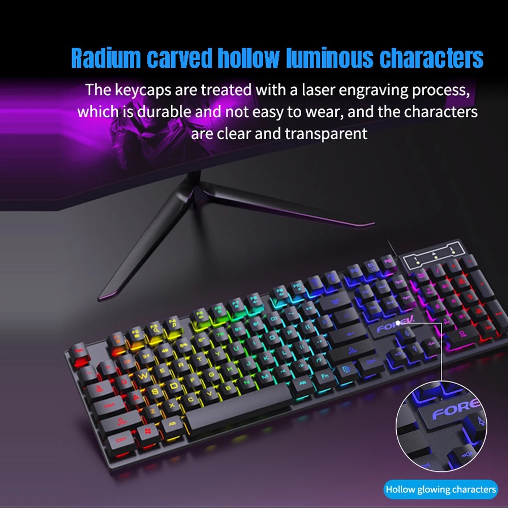 Clavier de jeu filaire à sensa - Gaming Keyboard Budget avis et prix