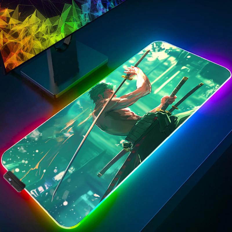 ONE PIECE Zoro tapis de souris - Gaming Keyboard Noise avis et prix