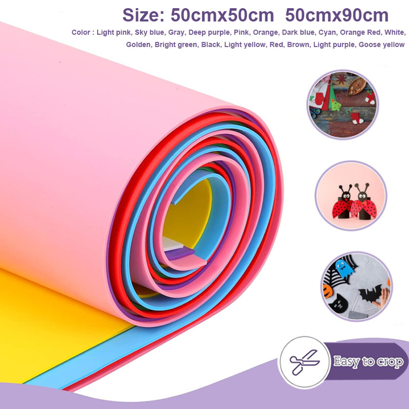 Feuilles de mousse Eva colorée - Pe Foam Sheet avis et prix