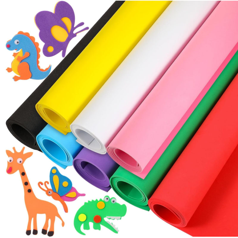 Feuilles de mousse Eva colorée - Pe Foam Sheet avis et prix