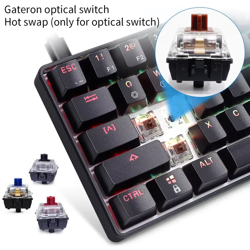 Clavier mécanique gaming mini  - Gaming Keyboard Mechanical avis et prix