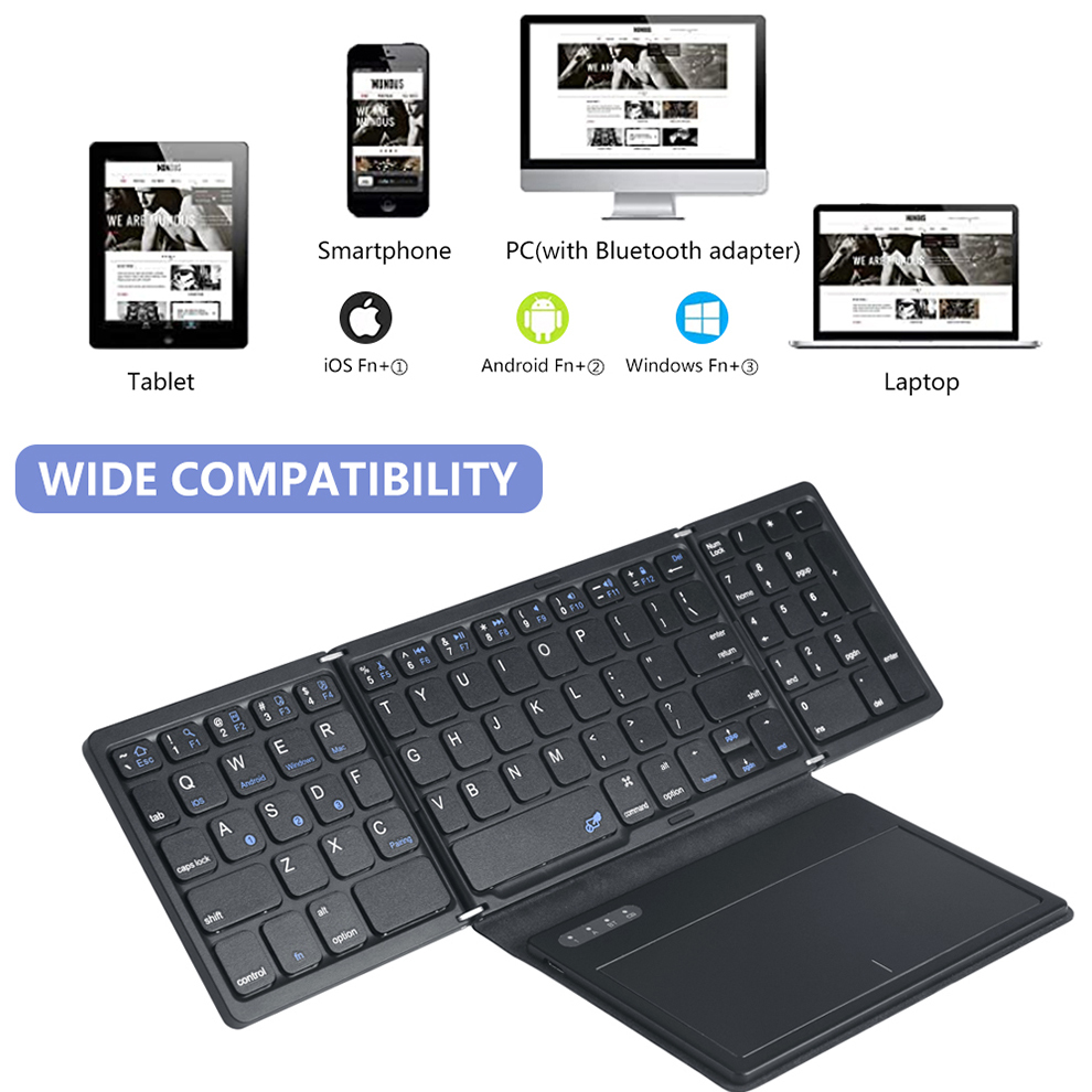 Clavier Bluetooth pliable BOW  - Gaming Keyboard Budget avis et prix