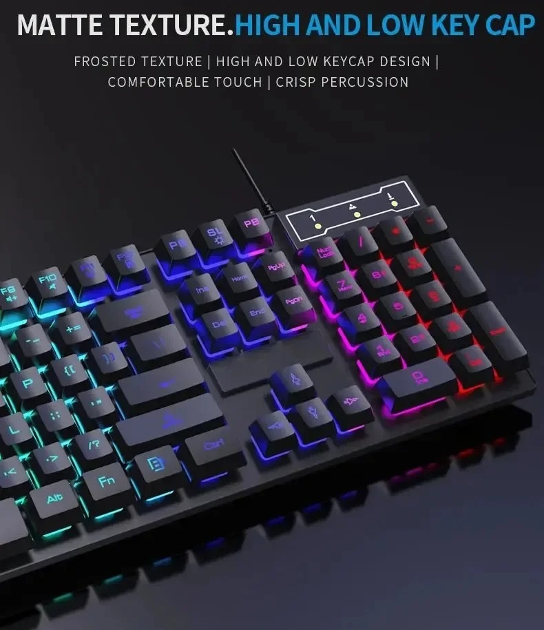Kebidumei – clavier mécanique  - Keyboard Mouse Bundle Gaming avis et prix