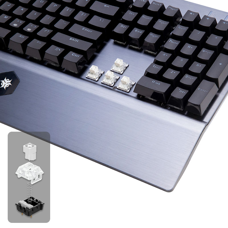 HEXGEARS GK739 clavier de conc - Keyboard Gaming Blue Switch avis et prix