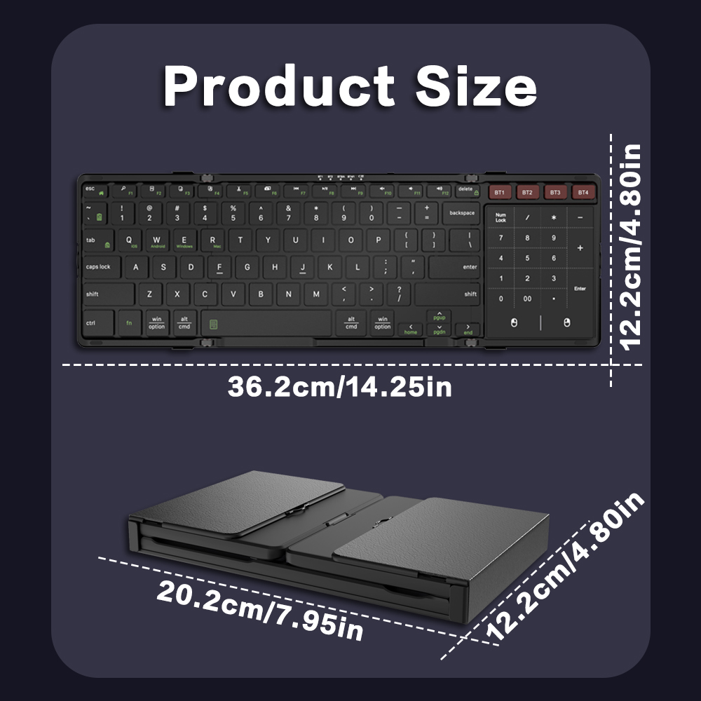 Clavier Bluetooth pliable JOMA - Gaming Keyboard Budget avis et prix